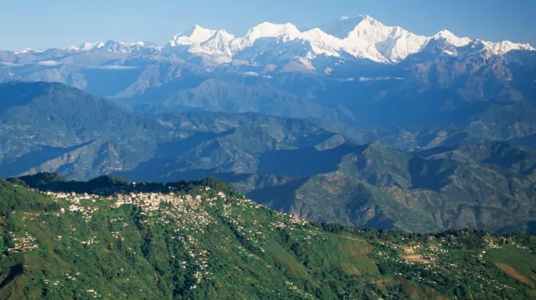 Old british hill station in darjeeling